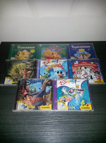 Colección Cuentos Interactivos Juegos Disney Pc Original