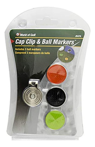 Jef World Of Golf Gifts Y Galería, Inc. Clip De Tapa Y Marca