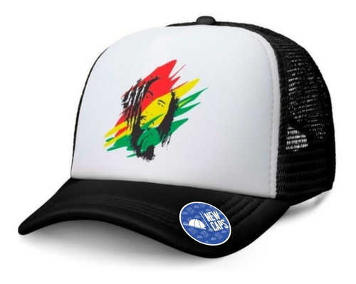 Gorra Trucker Bob Marley No Woman No Cry #jamaica New Caps