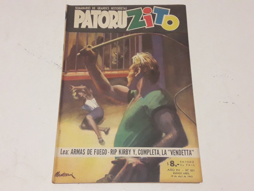 Revista Patoruzito N° 851 De 1962. Dante Quinterno