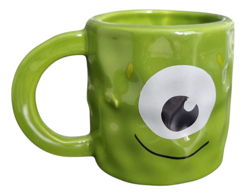 Caneca De Porcelana Mike Wazowski Monstros S.a 3d 200ml