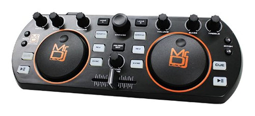 Mr. Dj Mvdj-1000bk Usb Dj Mix Controller Con Canales De Mezc