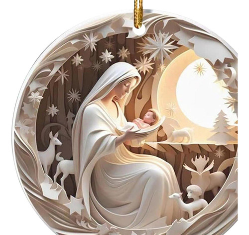 2 Colgante De Ventana De Navidad, Adorno Colgante De Navidad