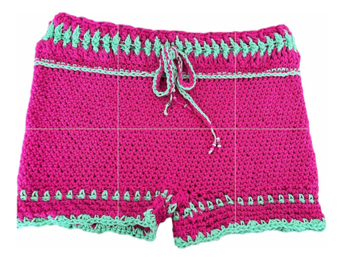 Short A Crochet Talle 12 Niña