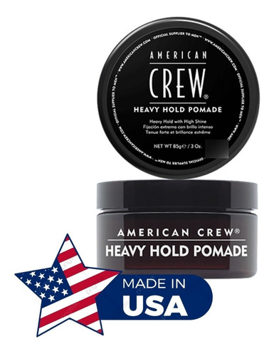 Heavy Hold Pomade American Crew 85gr - Envio A Todo Chile
