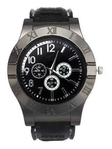 Reloj Para Hombre Pulsera Con Encendedor 