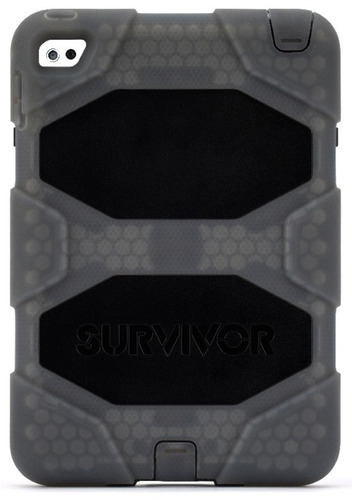 Funda iPad Mini 4 Survivor All-terrain Negra Gris