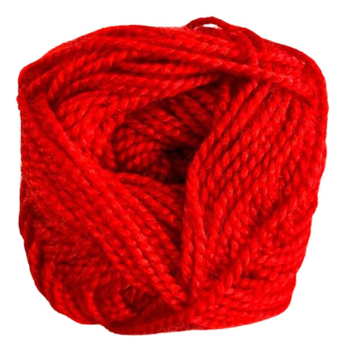 Estambre Acrílico Pearl Dk Madeja 50g Rebecca Pick Color 36 - Rojo