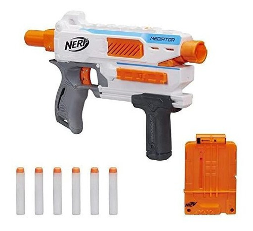 Lanzador Nerf Modulus Mediator Dispara 6 Dardos