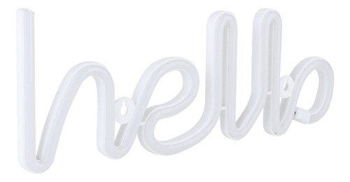 Decorativo Led Único Con Forma De Letra De Saludo En Inglés