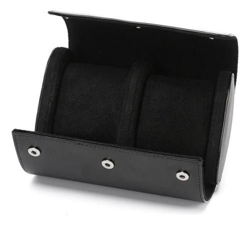 Reloj De Cuero Vintage Portátil Con Funda De Viaje Con 1 Ran