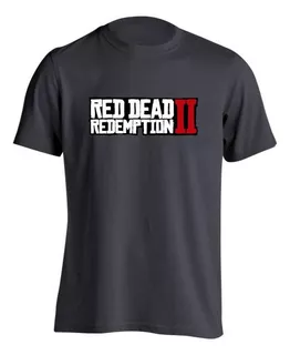Red Dead Redemption 2 Logo Remera Rhxc
