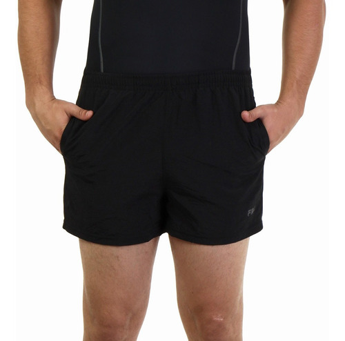 Short De Hombre Fila Essential - Black-merge