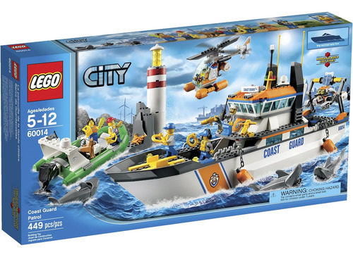 Set Juguete De Construcción Lego City Guardacostas 60014