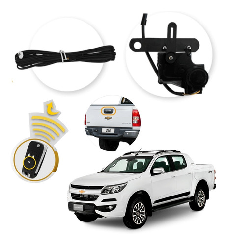 Kit Trava Caçamba Tragial Gmcs2 Gm Chevrolet S10 Acima 2016
