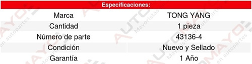 Cofre (de Calidad) Mazda Cx5 13-16 Tong Yang