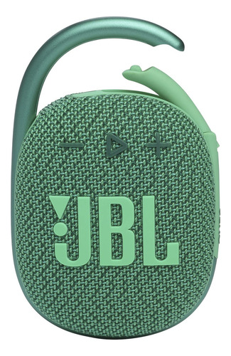 Altavoz Jbl Clip 4 Eco Green A Prueba De Agua Con Batería Bl