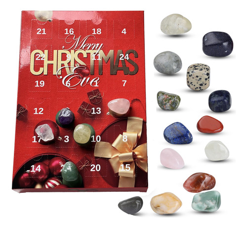 D Calendario De Adviento De Navidad 2023, 24 Ágatas De Crist