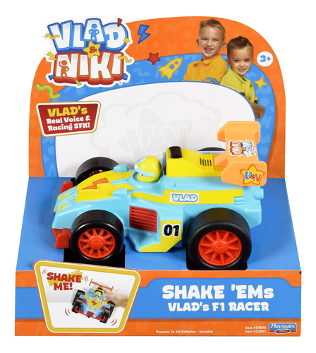 Vlad And Niki Shake Ems F1 Racer W/vlad