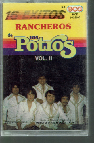 Cassete 16 Exitos Rancheros De Los Potros Vol. 2