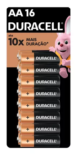 Pilha Duracell recarregável AAA 2 Unidades - Drogaria Sao Paulo