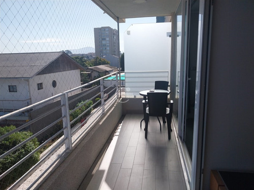 Venta Departamento En Concón, 1 Dormitorio, Estacionamiento.