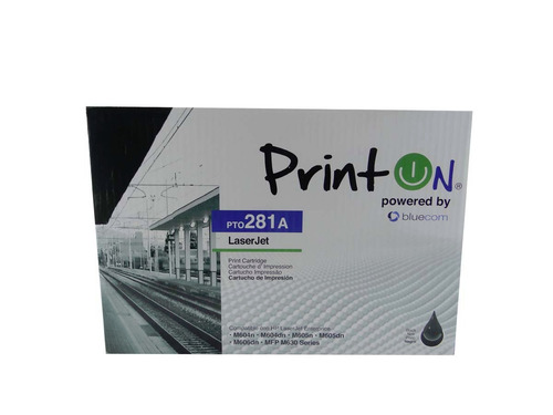 Imagen 1 de 2 de Toner Negro Compatible Hp Laser Jet Enterprice M604n Printon