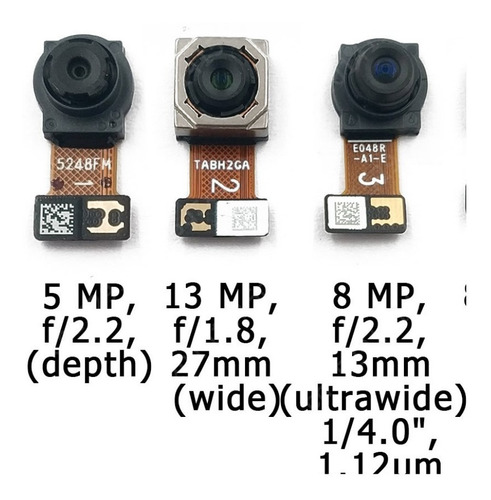 Imagem 1 de 1 de Câmeras Traseira Tripla Samsung A20s A207 Original Retirada!
