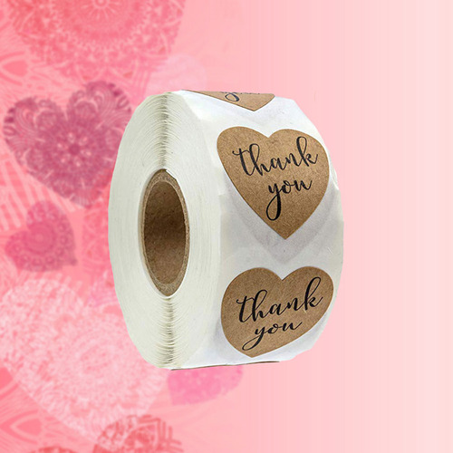 X Pegatinas De Boda Para Decorar 1000 Unidades/rollo