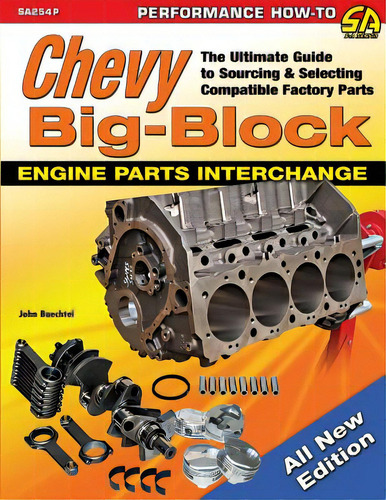 Chevy Big-block Engine Parts Interchange: The Ultimate Guide To Sourcing And Selecting Compatible..., De Baechtel, John. Editorial Cartech Inc, Tapa Blanda En Inglés
