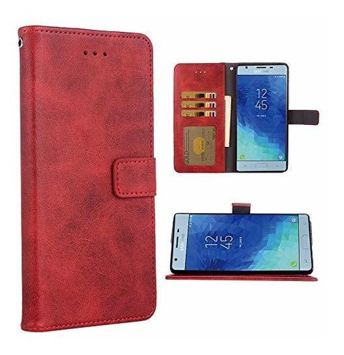 Funda, Estuche Para Celul Asuwish Compatible Con J7 Star J 7