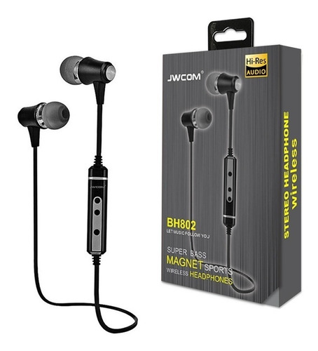 Fone Ouvido Bluetooth Sport Neckband 802