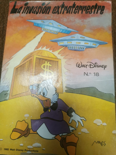 Cómic Walt Disney Invasión Extraterrestre Número 18