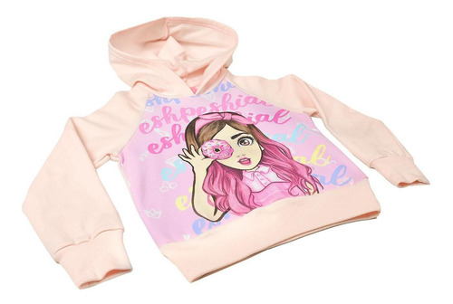 Imagen 3 de 6 de Mis Pastelitos Sudadera Moda Niña Cómoda Caliente