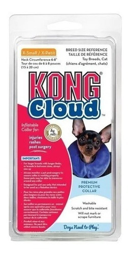 Kong Collar Isabelino Recuperació En Perros Y Gatos Xs Cloud
