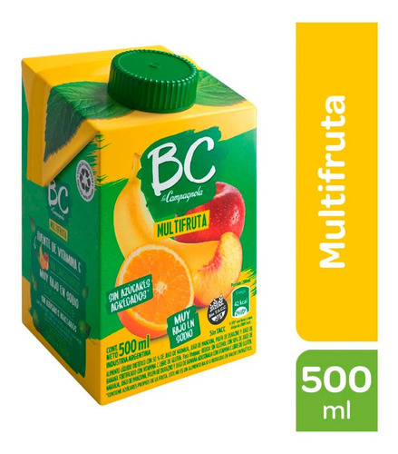Jugo Bc Multifruta La Campagnola 500 Ml
