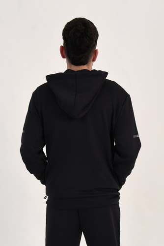 Campera Deportiva Hombre Camperas Con Reflex Y Capucha