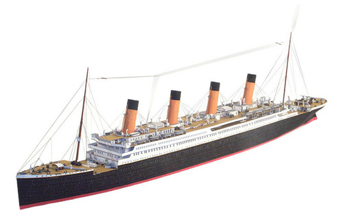 Maqueta Para Armar Rompecabezas 1/400 Del Titanic Ship Cruis