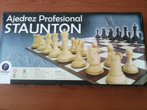 Ajedrez Profesional Staunton Plastigal