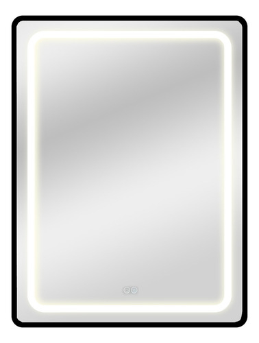 Espejo Luz Led Vertical Lumax Desempañador 90x70 Cm