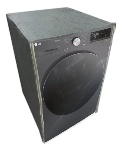 Capa Para Lava E Seca LG 12kg Vc4 Vc5 Transparente Flex