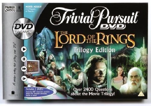 Hasbro Señor De Los Anillos Trivial Pursuit - Juego De Dvd.