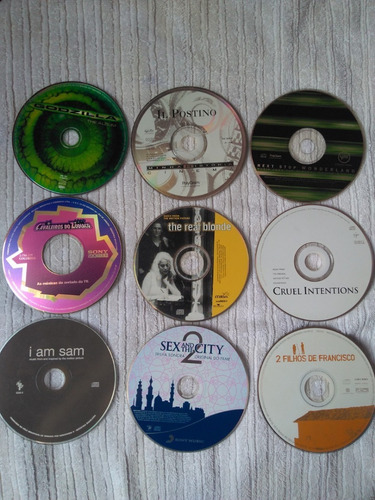 Lote/coleção 18 Cds Trilhas Sonoras Filmes Sem Capas E Boxes (Usado)