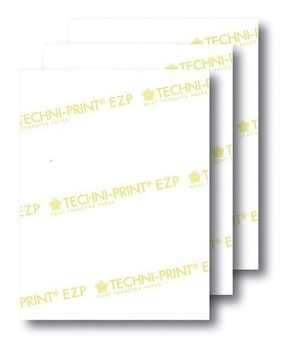 Papel Transfer Láser Para Prendas Claras 50 Hojas Carta