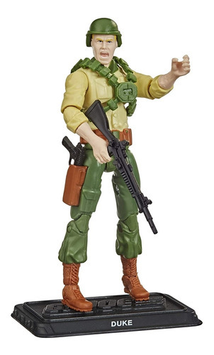 Figura de acción retro de G.i. Joe Duke