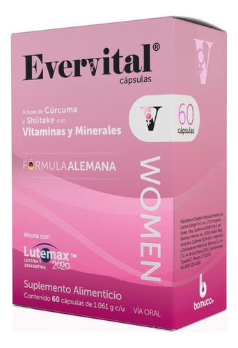 Evervital Women - 60 Cápsulas