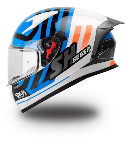 Casco Integral Shaft Turbo Visor Transparente