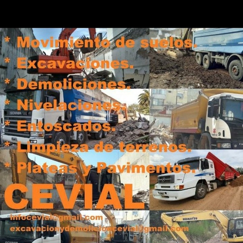 Imagen 8 de 9 de Excavaciones - Demoliciones - Movimiento De Suelo