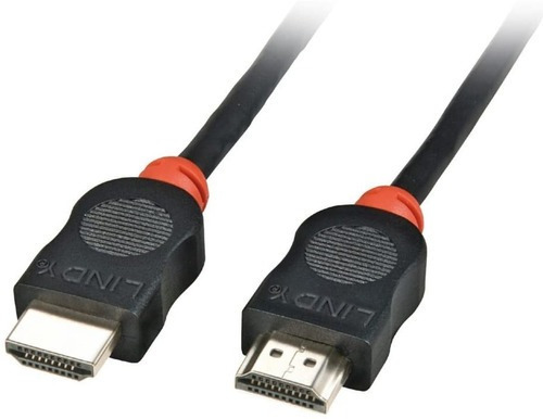 Cabo Hdmi Lindy Black Flexível Com Ethernet 1m + Frete