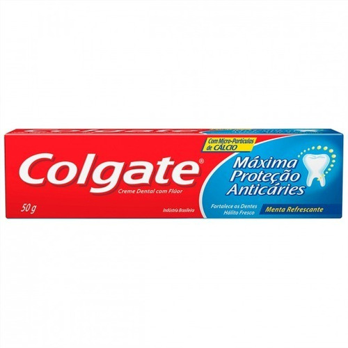 Imagem 2 de 2 de Creme Dental Colgate Tripla Ação Menta Original 90g